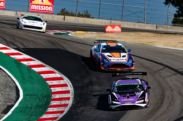 Gotham Motorsports Ferrari racing on track