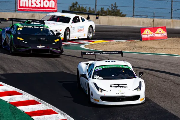 Gotham Motorsports Ferrari racing on track