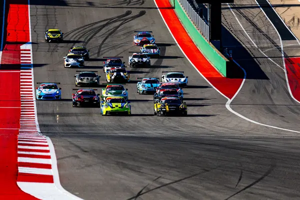 Gotham Motorsports Ferrari racing on track