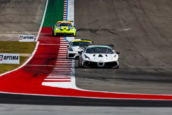 Gotham Motorsports Ferrari racing on track