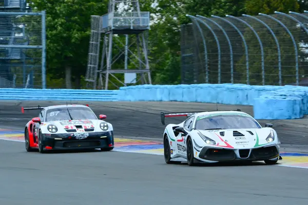 Gotham Motorsports Ferrari racing on track