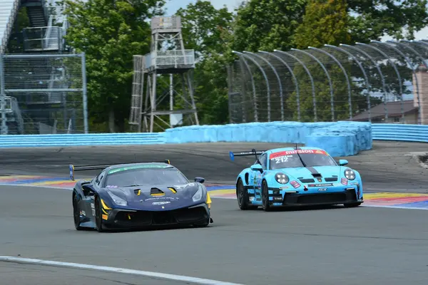 Gotham Motorsports Ferrari racing on track
