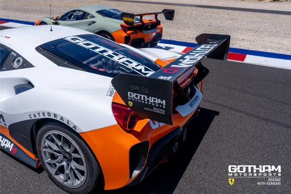 Gotham Motorsports Ferrari livery and detail