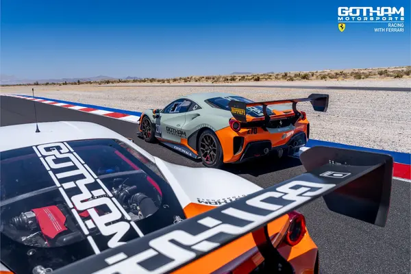 Gotham Motorsports Ferrari livery and detail