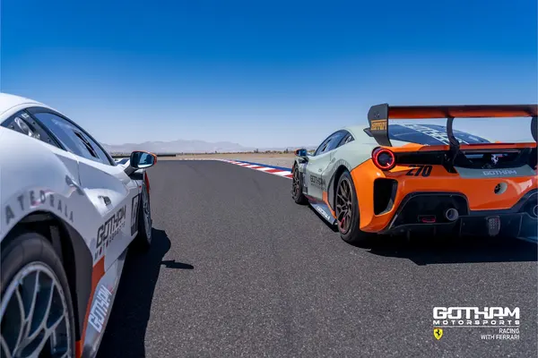 Gotham Motorsports Ferrari livery and detail