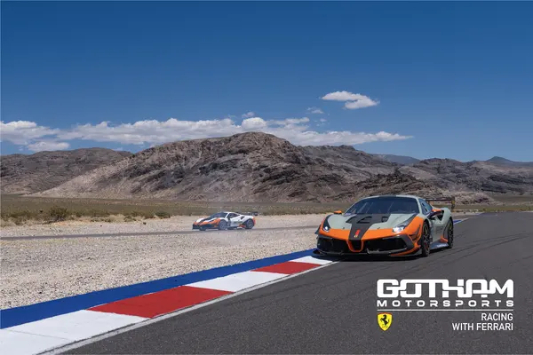 Gotham Motorsports Ferrari livery and detail