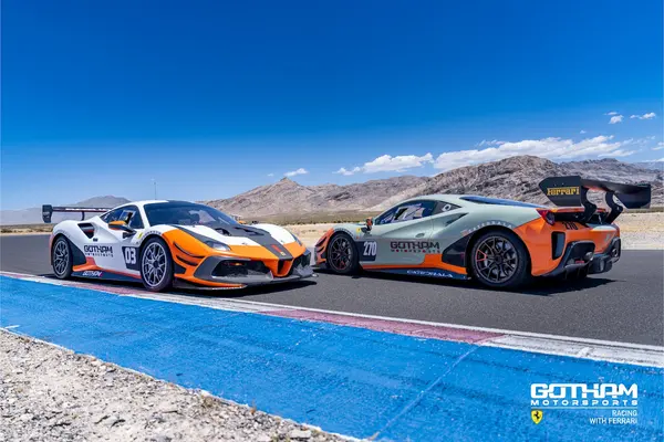 Gotham Motorsports Ferrari livery and detail
