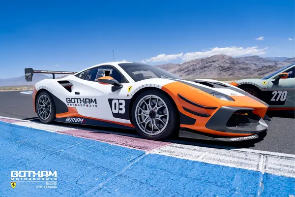 Gotham Motorsports Ferrari livery and detail