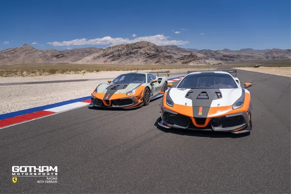Gotham Motorsports Ferrari livery and detail