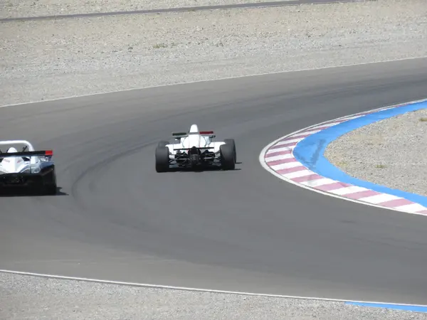 Gotham Motorsports Ferrari racing on track