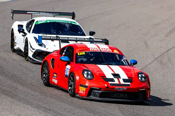 Gotham Motorsports Ferrari racing on track
