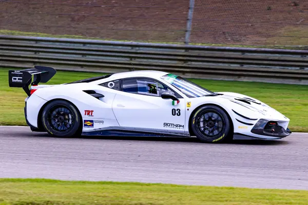 Gotham Motorsports Ferrari racing on track