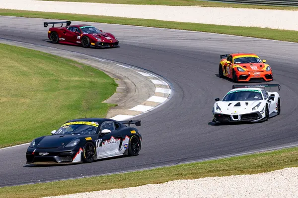 Gotham Motorsports Ferrari racing on track