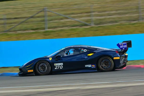 Gotham Motorsports Ferrari racing on track