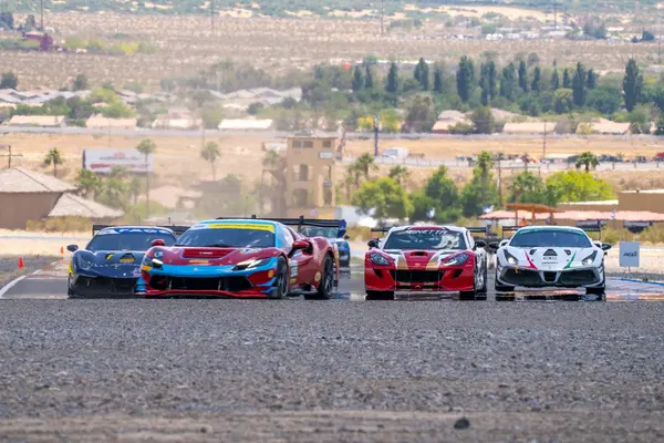 Gotham Motorsports Ferrari racing on track