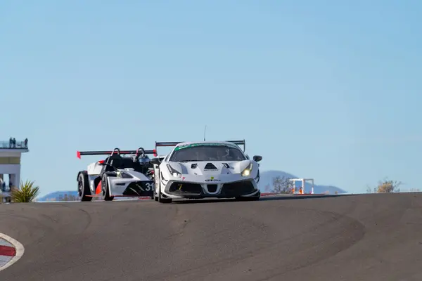Gotham Motorsports Ferrari racing on track