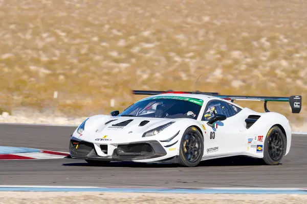 Gotham Motorsports Ferrari racing on track