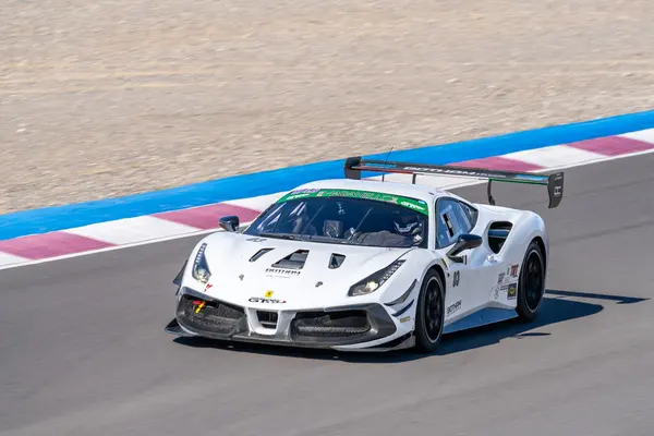 Gotham Motorsports Ferrari racing on track
