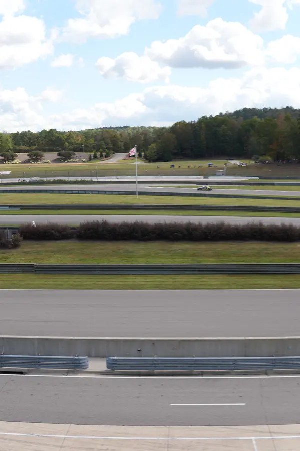 Gotham Motorsports Ferrari racing on track
