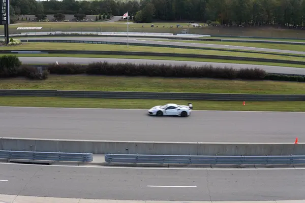 Gotham Motorsports Ferrari racing on track