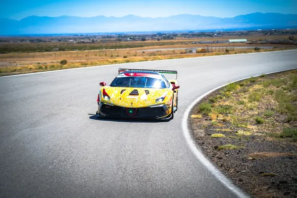 Gotham Motorsports Ferrari racing on track