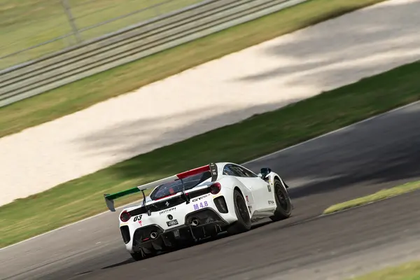 Gotham Motorsports Ferrari racing on track