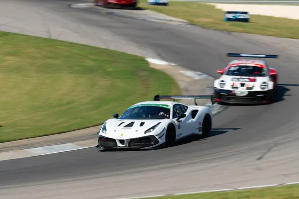 Gotham Motorsports Ferrari racing on track
