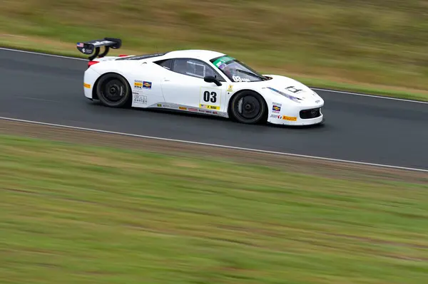 Gotham Motorsports Ferrari racing on track