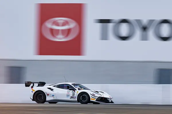 Gotham Motorsports Ferrari racing on track