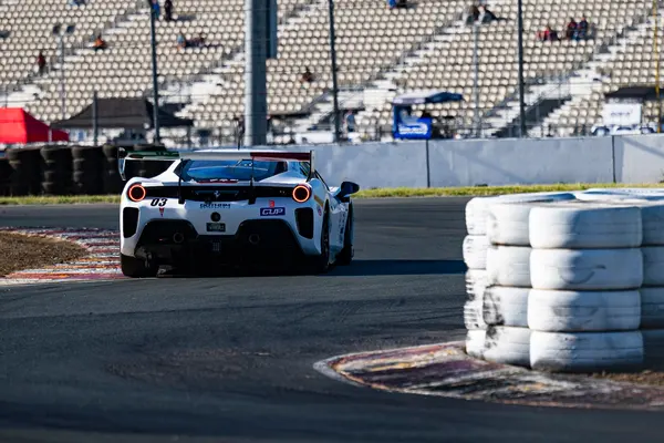 Gotham Motorsports Ferrari racing on track