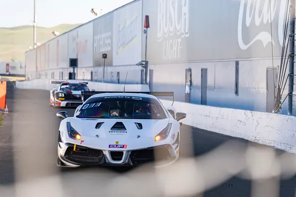 Gotham Motorsports Ferrari racing on track
