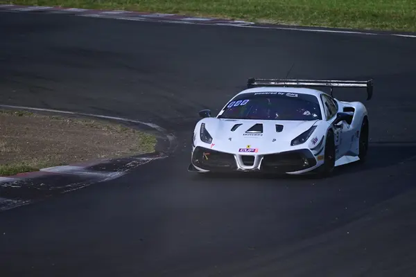 Gotham Motorsports Ferrari racing on track