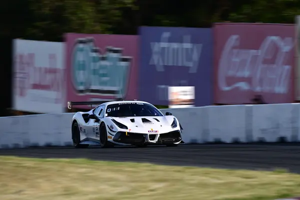 Gotham Motorsports Ferrari racing on track
