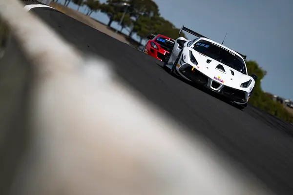 Gotham Motorsports Ferrari racing on track