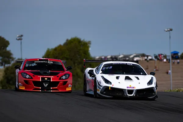 Gotham Motorsports Ferrari racing on track