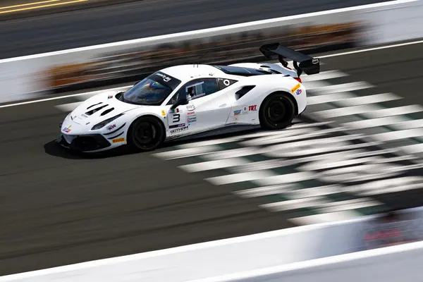 Gotham Motorsports Ferrari racing on track