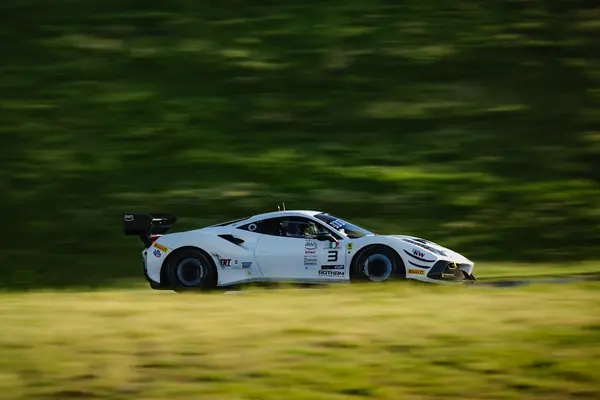 Gotham Motorsports Ferrari racing on track
