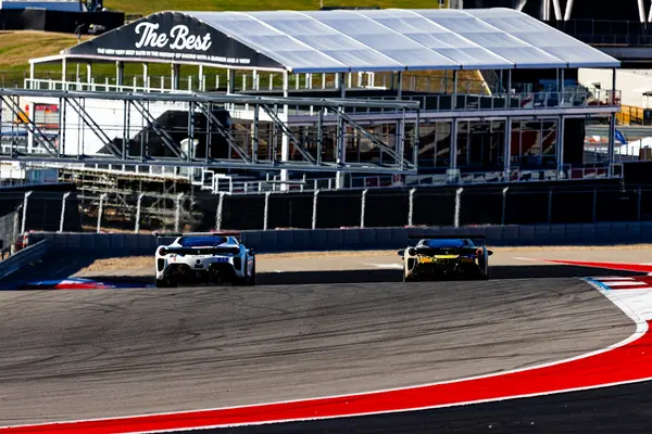 Gotham Motorsports Ferrari racing on track