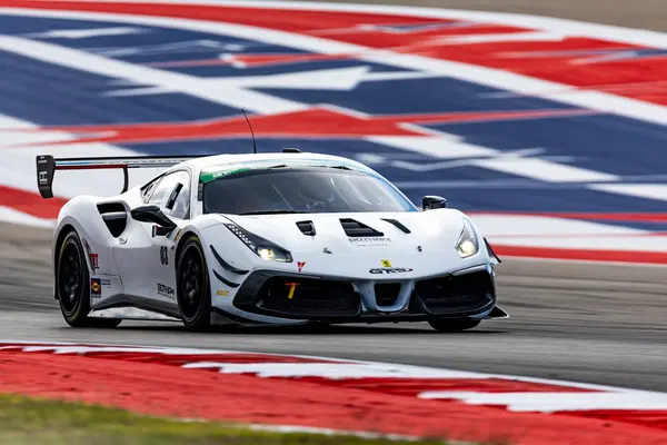 Gotham Motorsports Ferrari racing on track