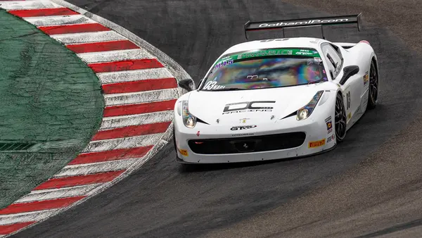 Gotham Motorsports Ferrari racing on track