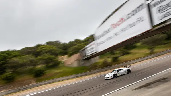 Gotham Motorsports Ferrari racing on track