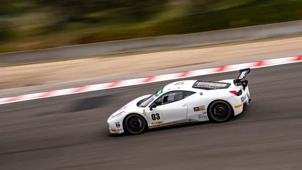 Gotham Motorsports Ferrari racing on track