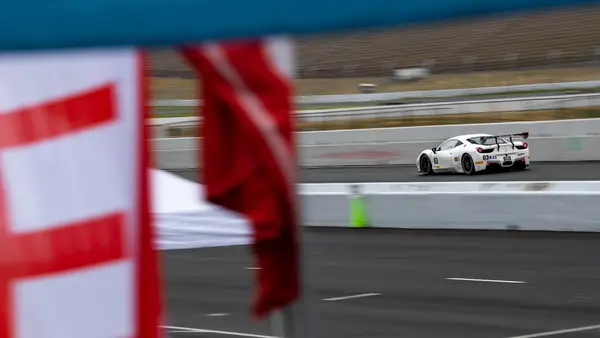 Gotham Motorsports Ferrari racing on track