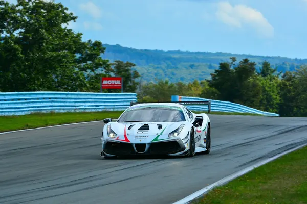 Gotham Motorsports Ferrari racing on track