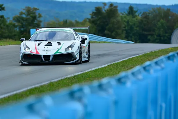 Gotham Motorsports Ferrari racing on track