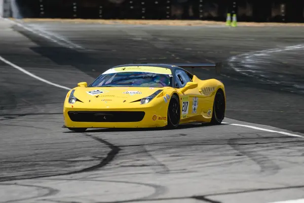 Gotham Motorsports Ferrari racing on track