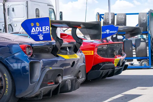 Gotham Motorsports Ferrari racing on track