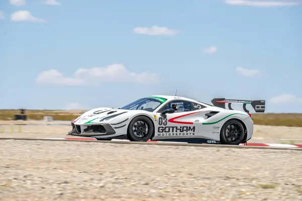 Gotham Motorsports Ferrari racing on track