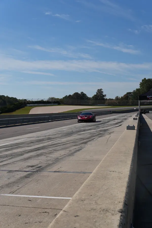 Gotham Motorsports Ferrari racing on track