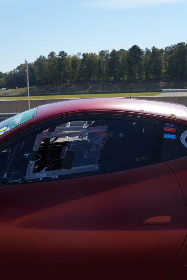 Gotham Motorsports Ferrari racing on track